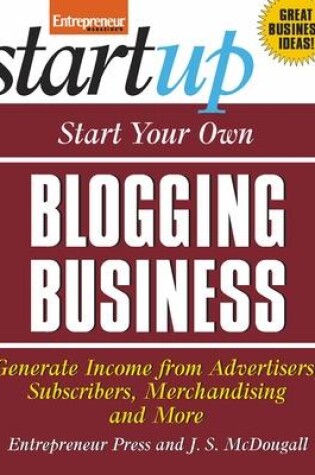 Cover of Start Your Own Blogging Business