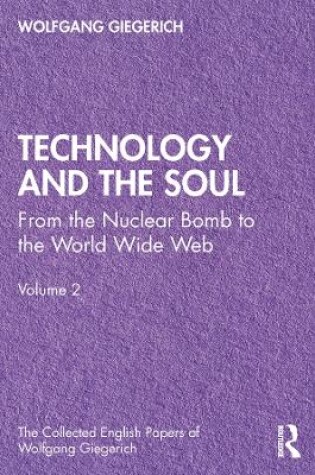 Cover of Technology and the Soul