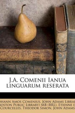 Cover of J.A. Comenii Ianua Linguarum Reserata