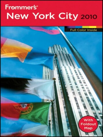 Cover of Frommer's New York City 2010