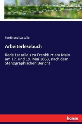 Cover of Arbeiterlesebuch