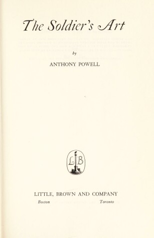 Cover of The Soldier's Art
