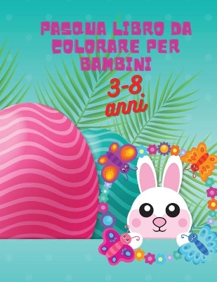 Book cover for Pasqua libro da colorare per bambini