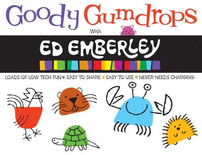 Book cover for Goody Gumdrops with Ed Emberley (Ed Emberley on the Go!)