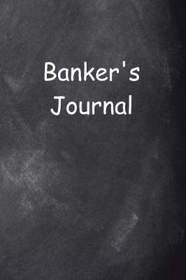 Cover of Banker's Journal Chalkboard Design