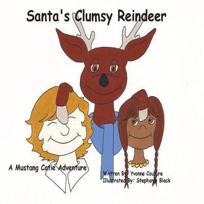 Book cover for Santa's Clumsy Reindeer