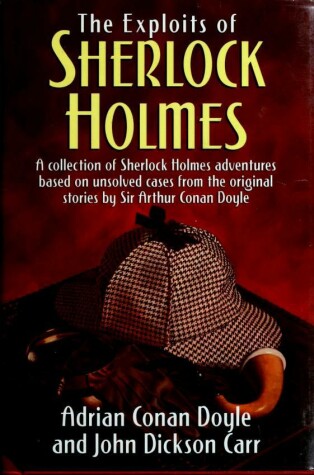 Book cover for The Exploits of Sherlock Holmes