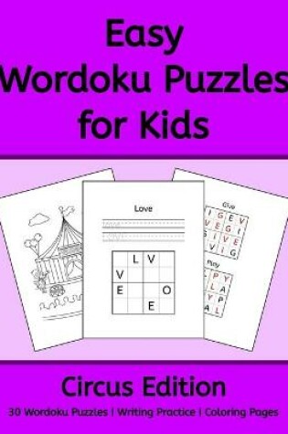 Cover of Easy Wordoku Puzzles for Kids