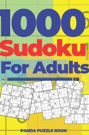 Cover of 1000 Sudoku For Adults