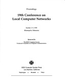 Cover of 94 Local Computer Networks, 19th