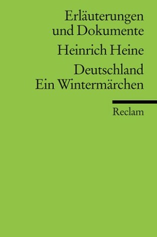 Cover of Deutschland. Ein Wintermarchen