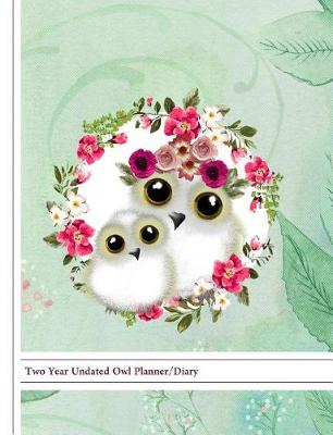 Book cover for Two Year Undated Owl Planner/Diary