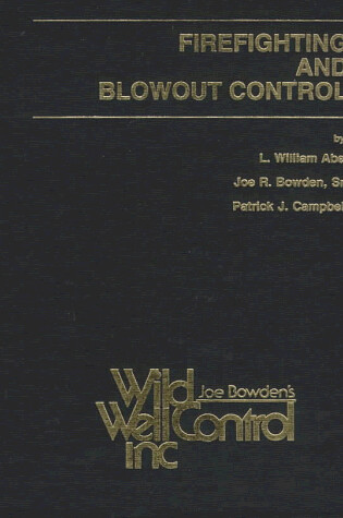 Cover of Firefighting and Blowout Control