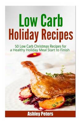 Book cover for Low Carb Holiday Recipes