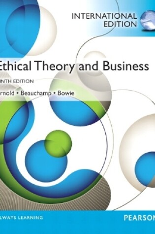 Cover of Ethical Theory and Business