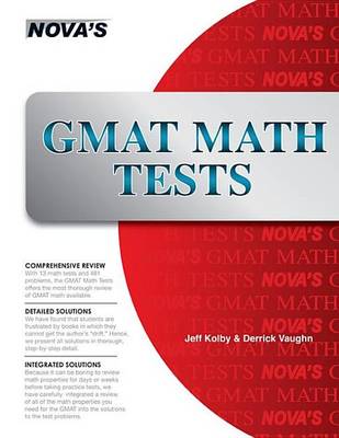 Book cover for GMAT Math Tests