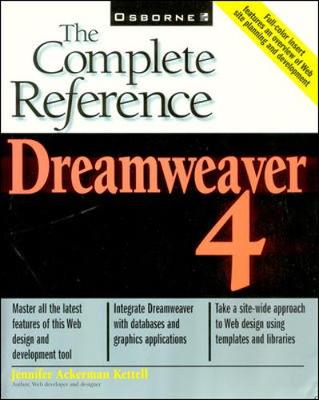 Book cover for Dreamweaver 4: The Complete Reference