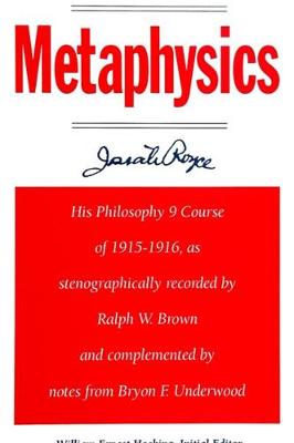 Cover of Metaphysics