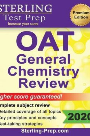 Cover of Sterling Test Prep OAT General Chemistry Review
