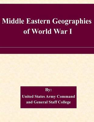 Book cover for Middle Eastern Geographies of World War I