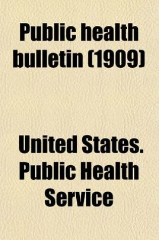 Cover of Public Health Bulletin Volume 28
