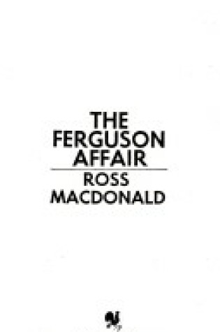 Cover of The Ferguson Affair