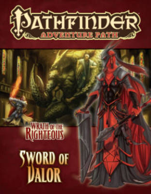 Book cover for Pathfinder Adventure Path: Wrath of the Righteous Part 2 - Sword of Valor