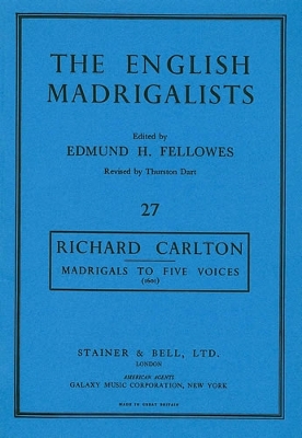 Book cover for English Madrigalists