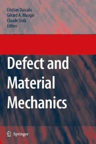 Cover of Defect and Material Mechanics