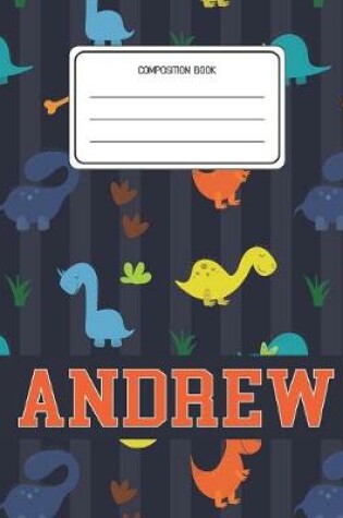 Cover of Composition Book Andrew