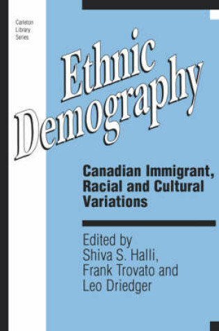 Cover of Ethnic Demography