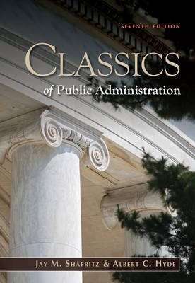 Book cover for Classics of Public Administration