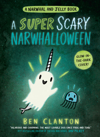 Book cover for A Super Scary Narwhalloween