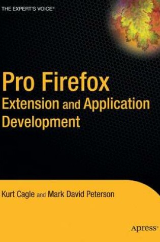 Cover of Pro FireFox Extension and Application Developer
