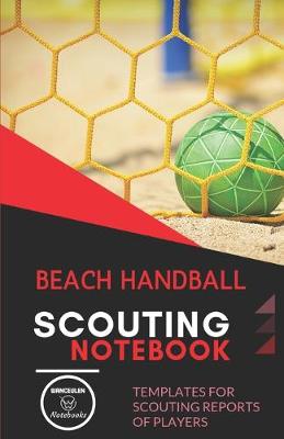 Book cover for Beach Handball. Scouting Notebook