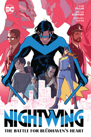 Book cover for Nightwing Vol. 3: The Battle for Blüdhaven's Heart