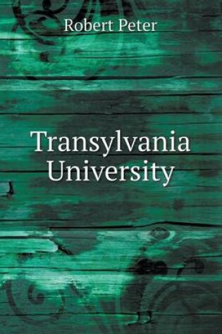 Cover of Transylvania University