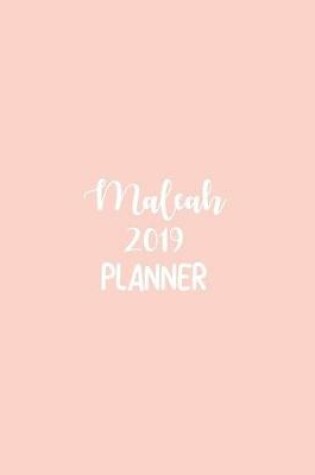 Cover of Maleah 2019 Planner