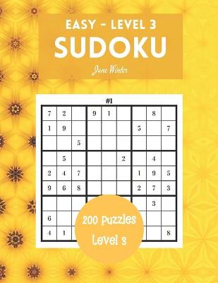 Book cover for 200 Sudoku Puzzles Easy Level 3