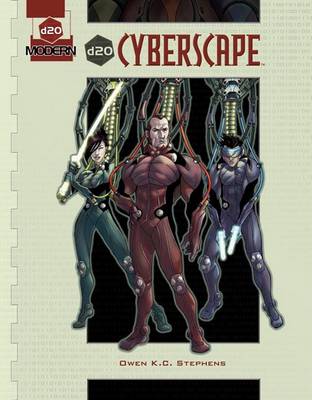 Book cover for D20 Cyberscape