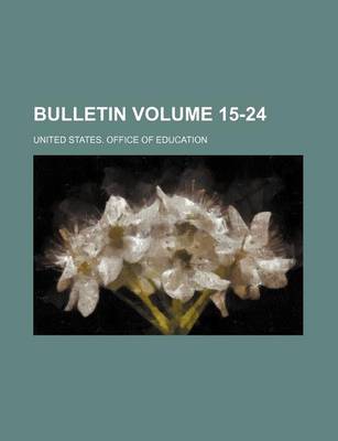 Book cover for Bulletin Volume 15-24