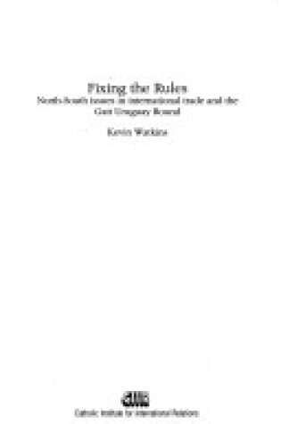 Cover of Fixing the Rules