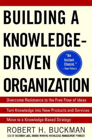 Cover of Building a Knowledge-Driven Organization