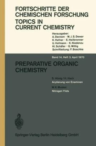 Cover of Preparative Organic Chemistry