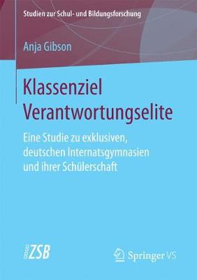 Book cover for Klassenziel Verantwortungselite