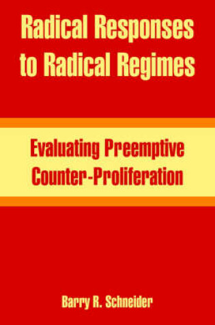 Cover of Radical Responses to Radical Regimes