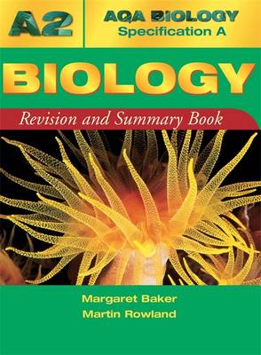 Book cover for AQA (A) A2 Biology Revision and Summary Book