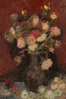 Book cover for Vase with Gladioli and Chinese Asters, Vincent Van Gogh