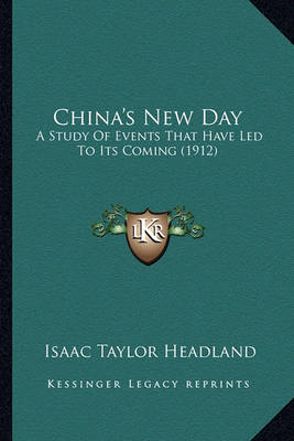 Book cover for China's New Day China's New Day