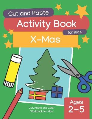 Book cover for Cut and Paste Activity Book for Kids